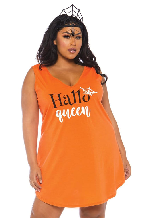 Plus Halloqueen Jersey Dress