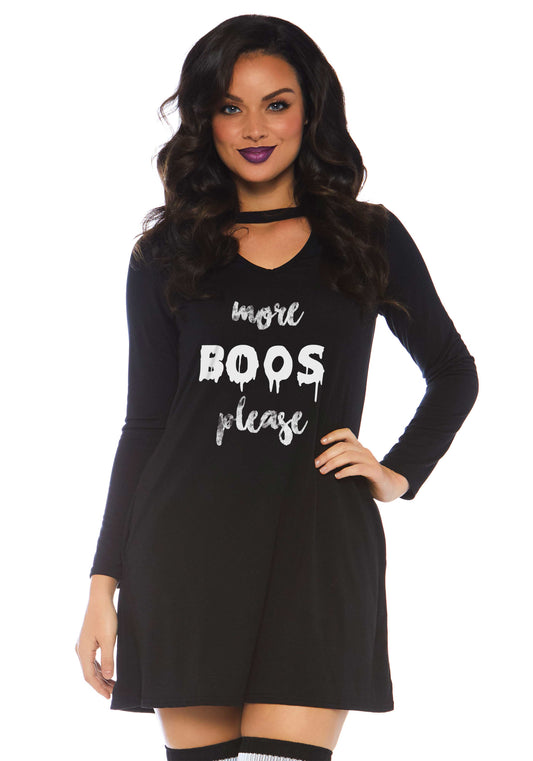 Leg Avenue 86768 More Boos jersey dress