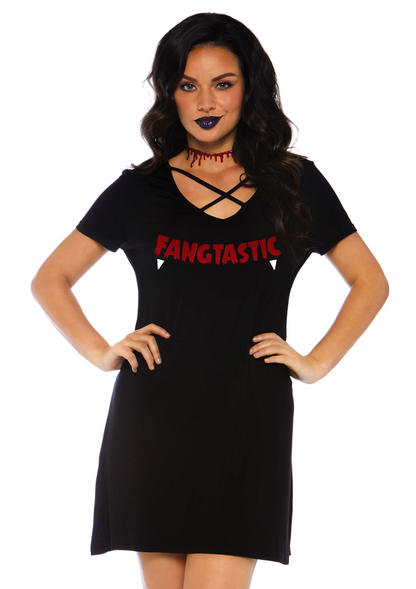 Plus Fangtastic Jersey Dress