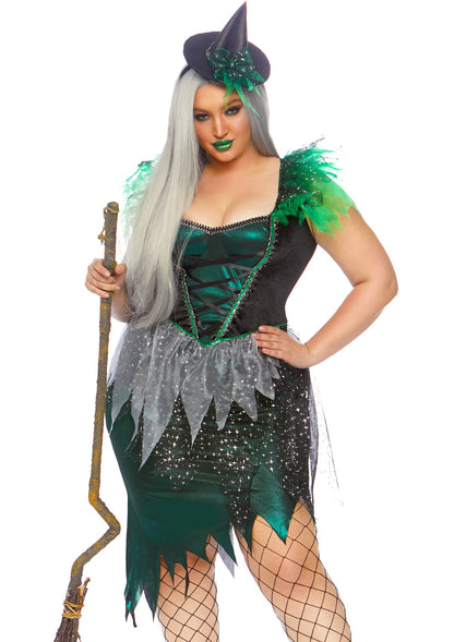 Leg Avenue 86816X Wicked Witch Plus Size