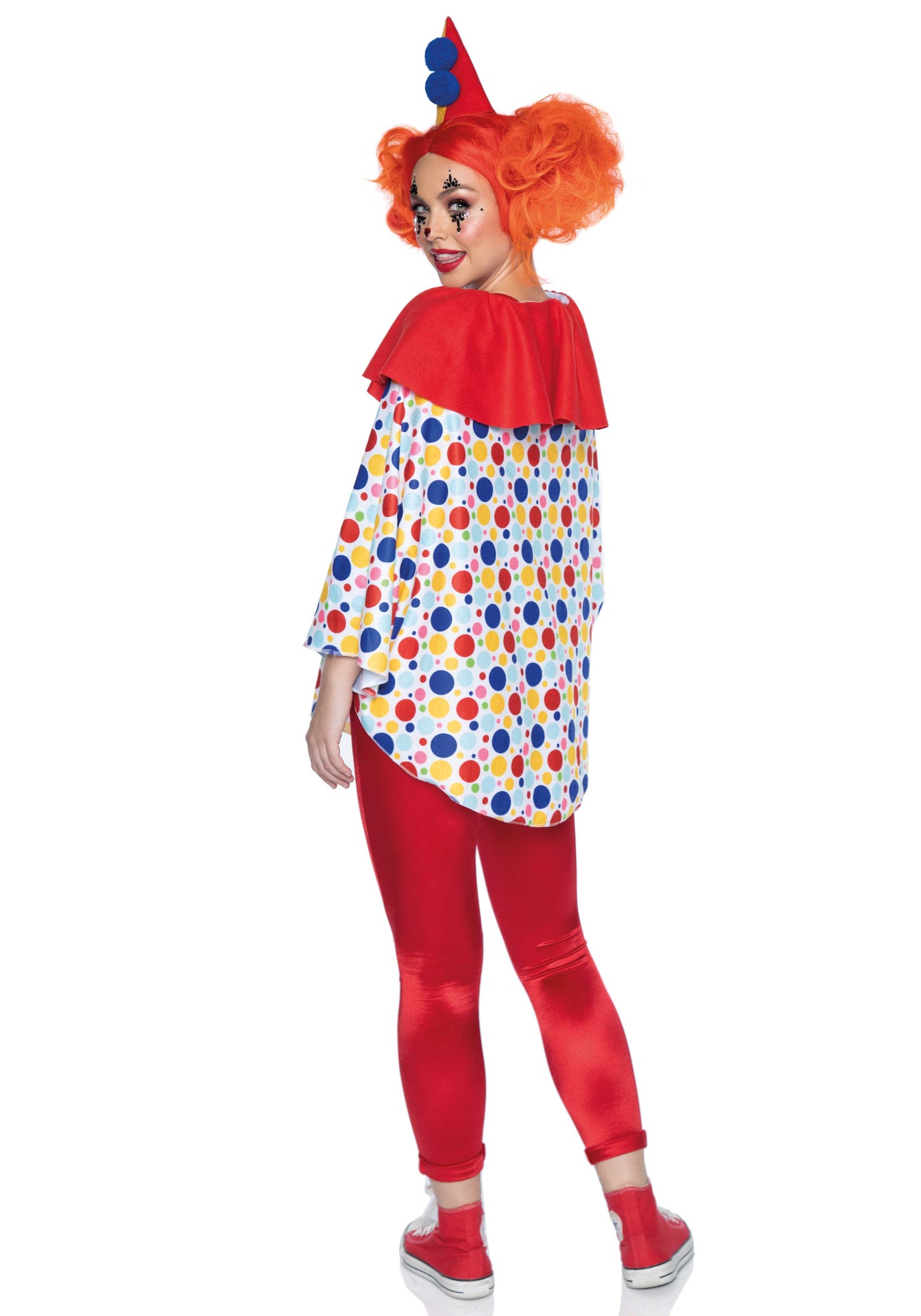 Leg Avenue 86913 Clown Poncho and hat