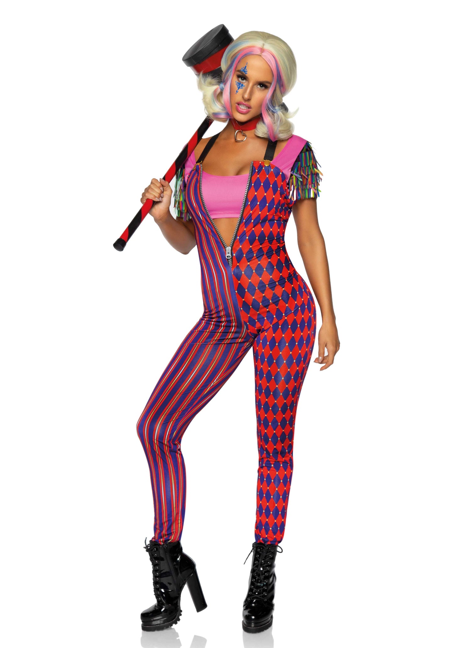 Leg Avenue 86920 Comic Harlequin Vixen