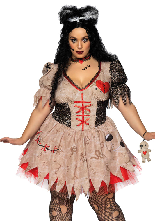 Leg Avenue 86924X Deadly Voodoo Doll Plus Size