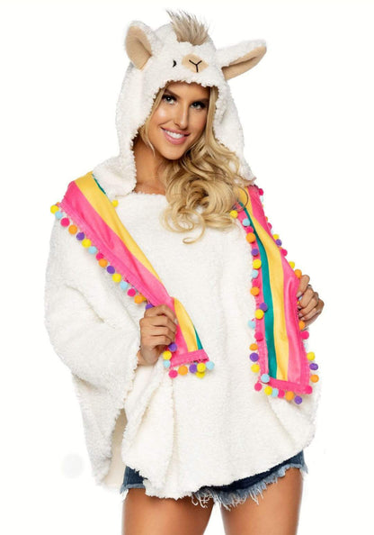 Leg Avenue 86945 Llama Poncho