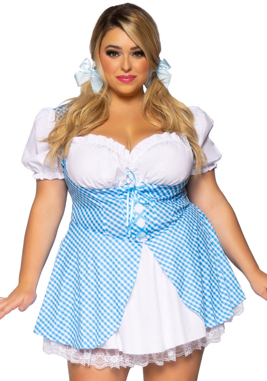 Leg Avenue 86988X Gingham dress Plus Size