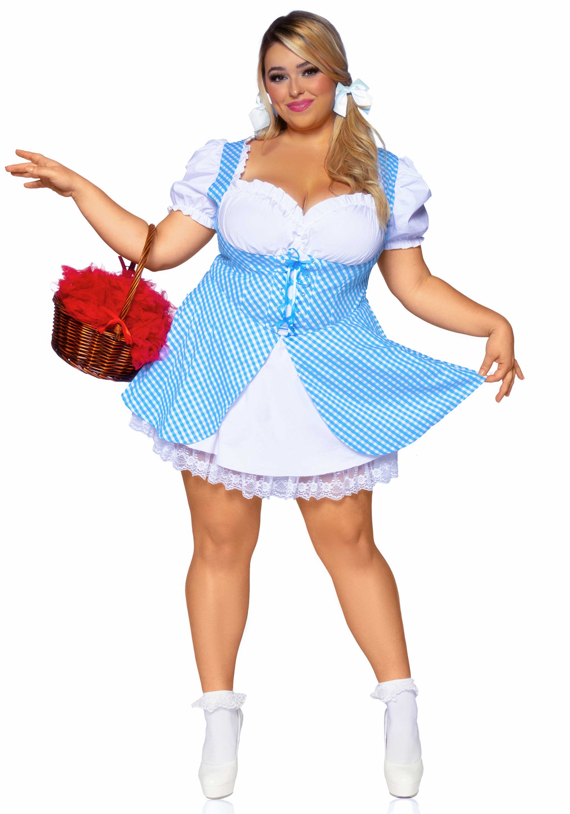 Leg Avenue 86988X Gingham dress Plus Size