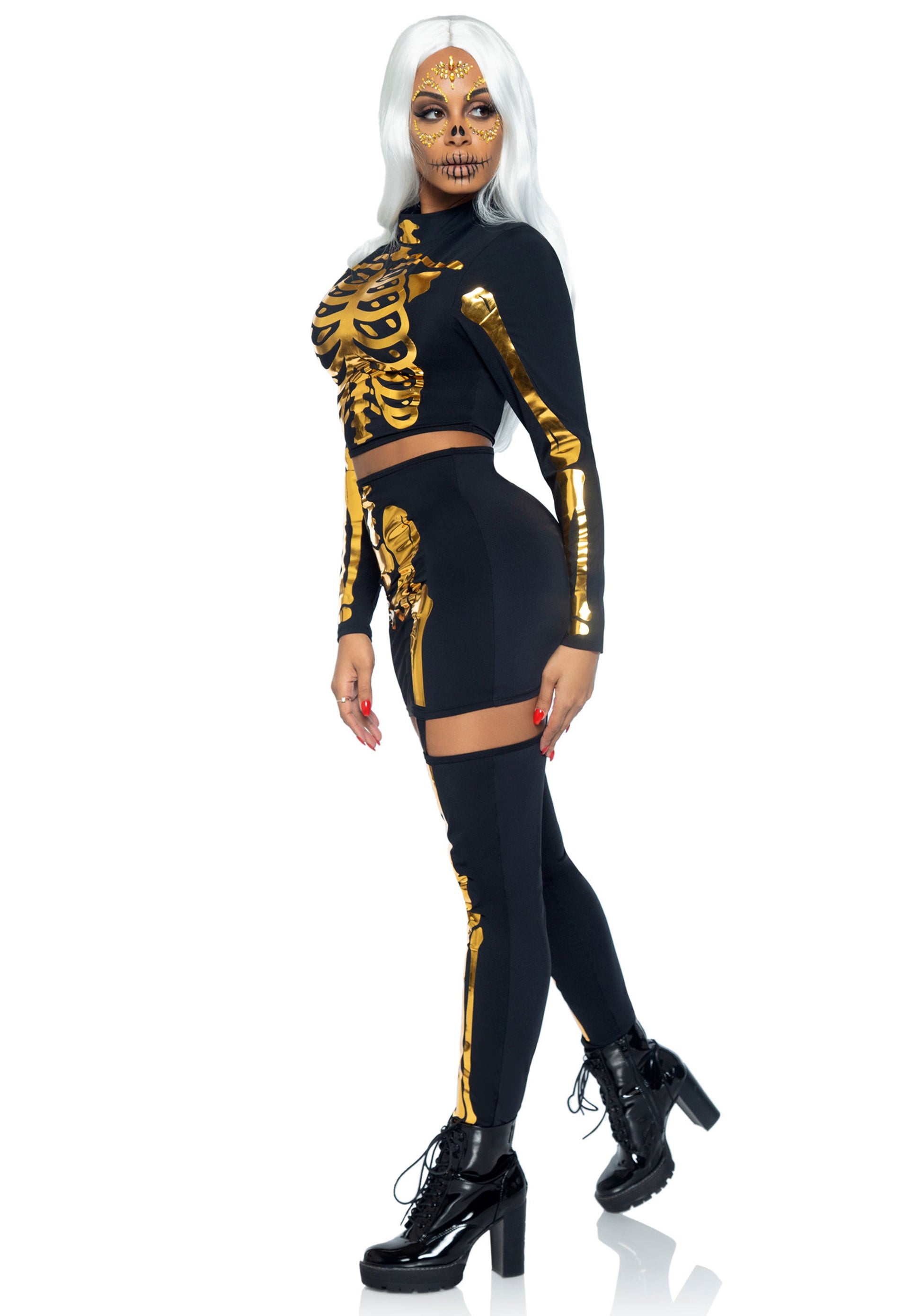 Leg Avenue 87061 Golden Skeleton