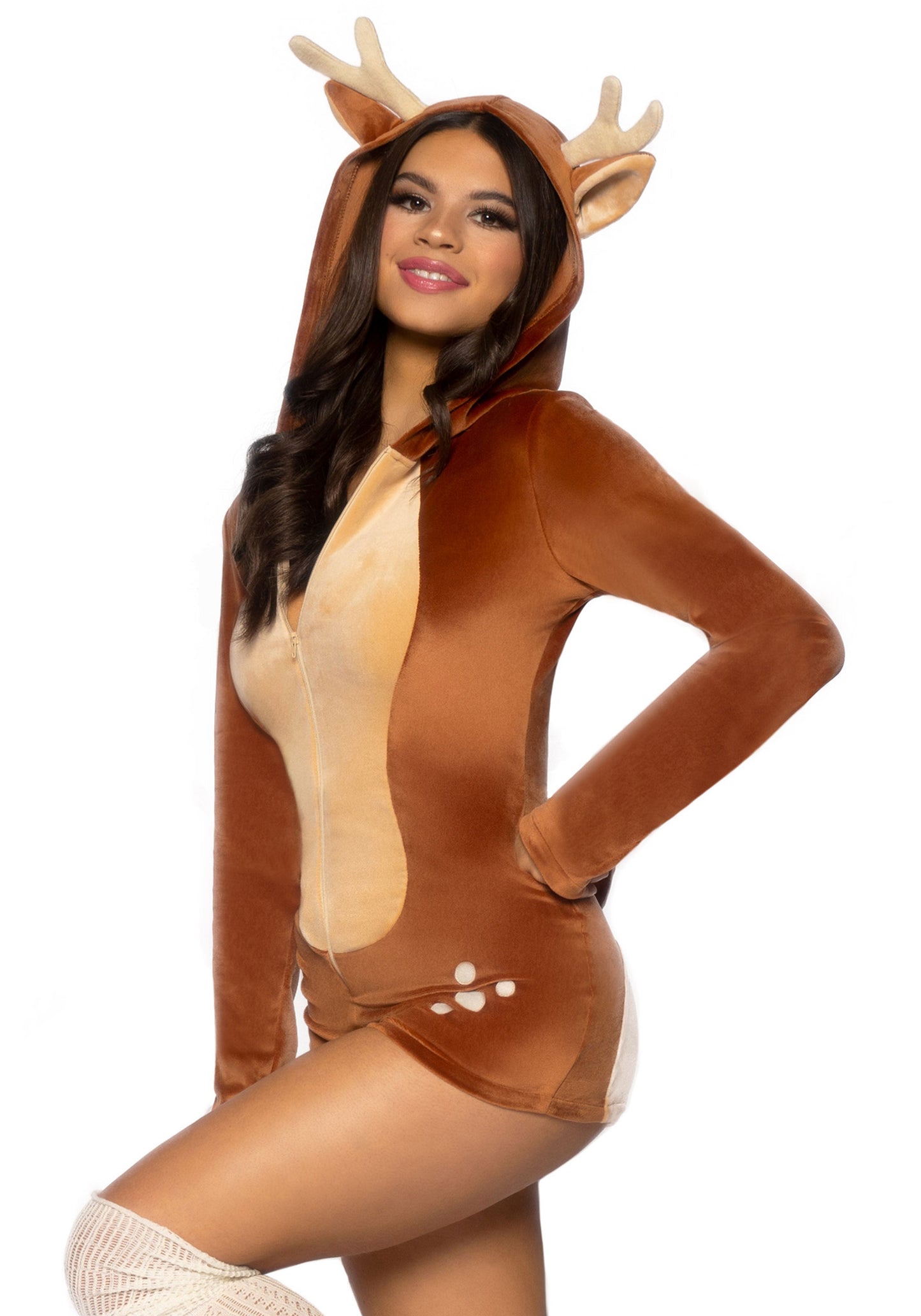 Leg Avenue 87099Velvet Fawn Romper