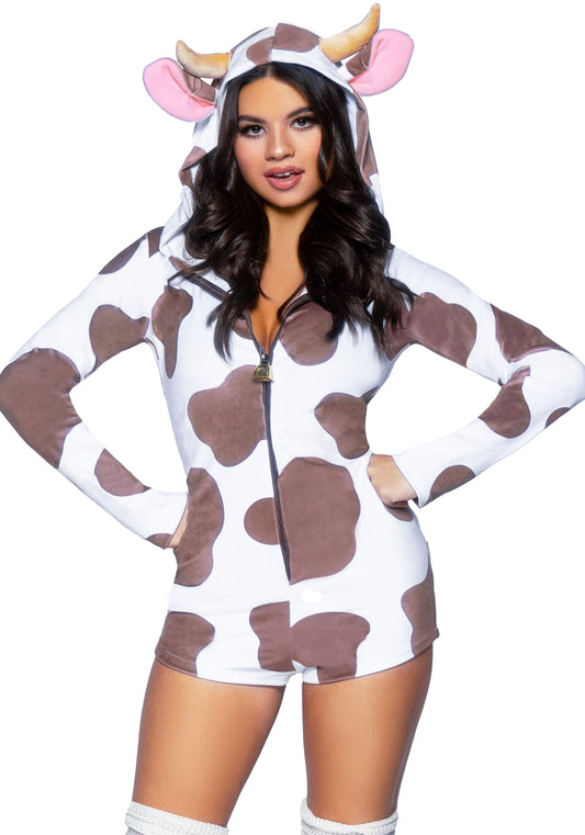 Leg Avenue 87100 Velvet Brown Cow