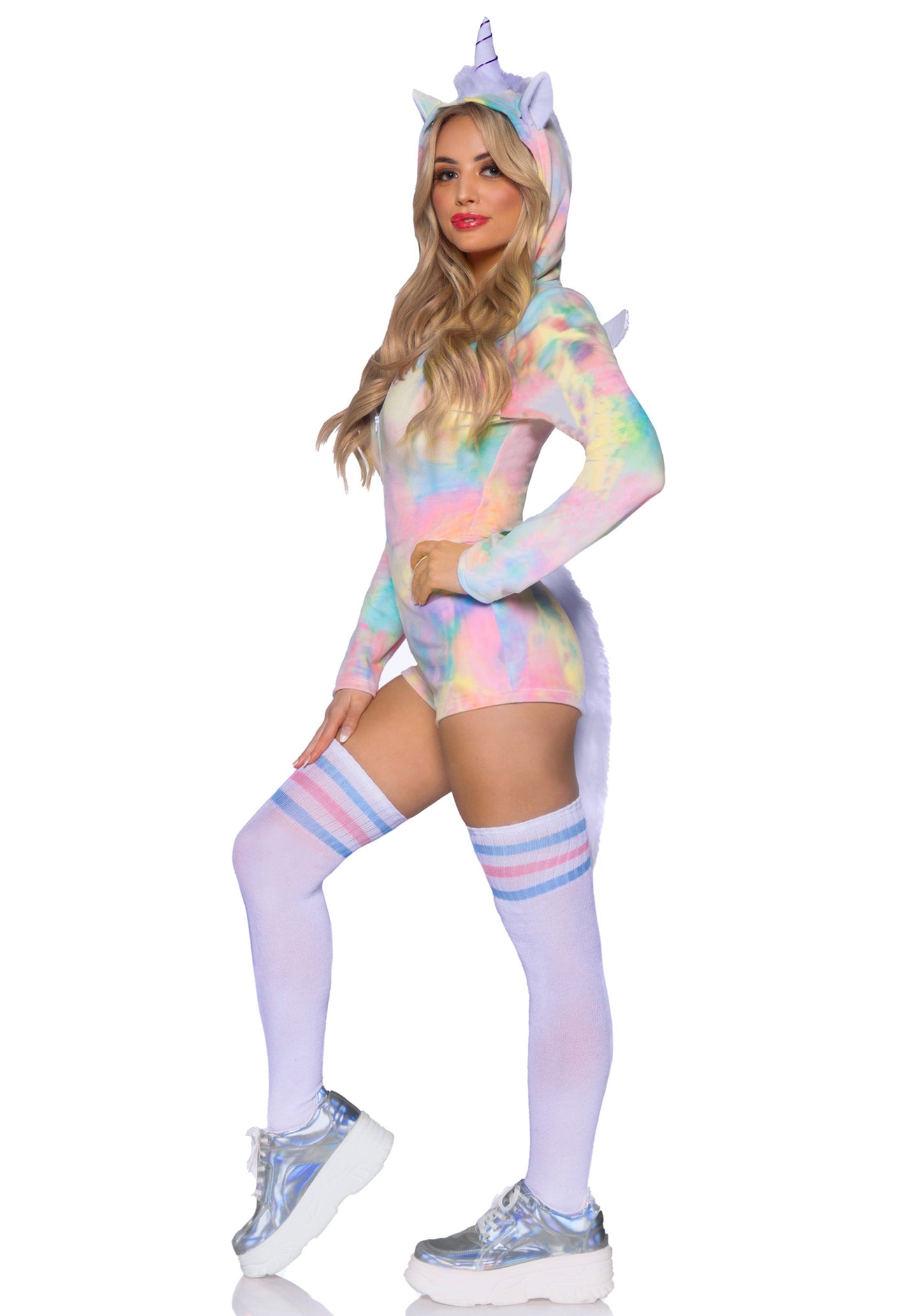 Leg Avenue 87101Unicorn Tie-dye Romper