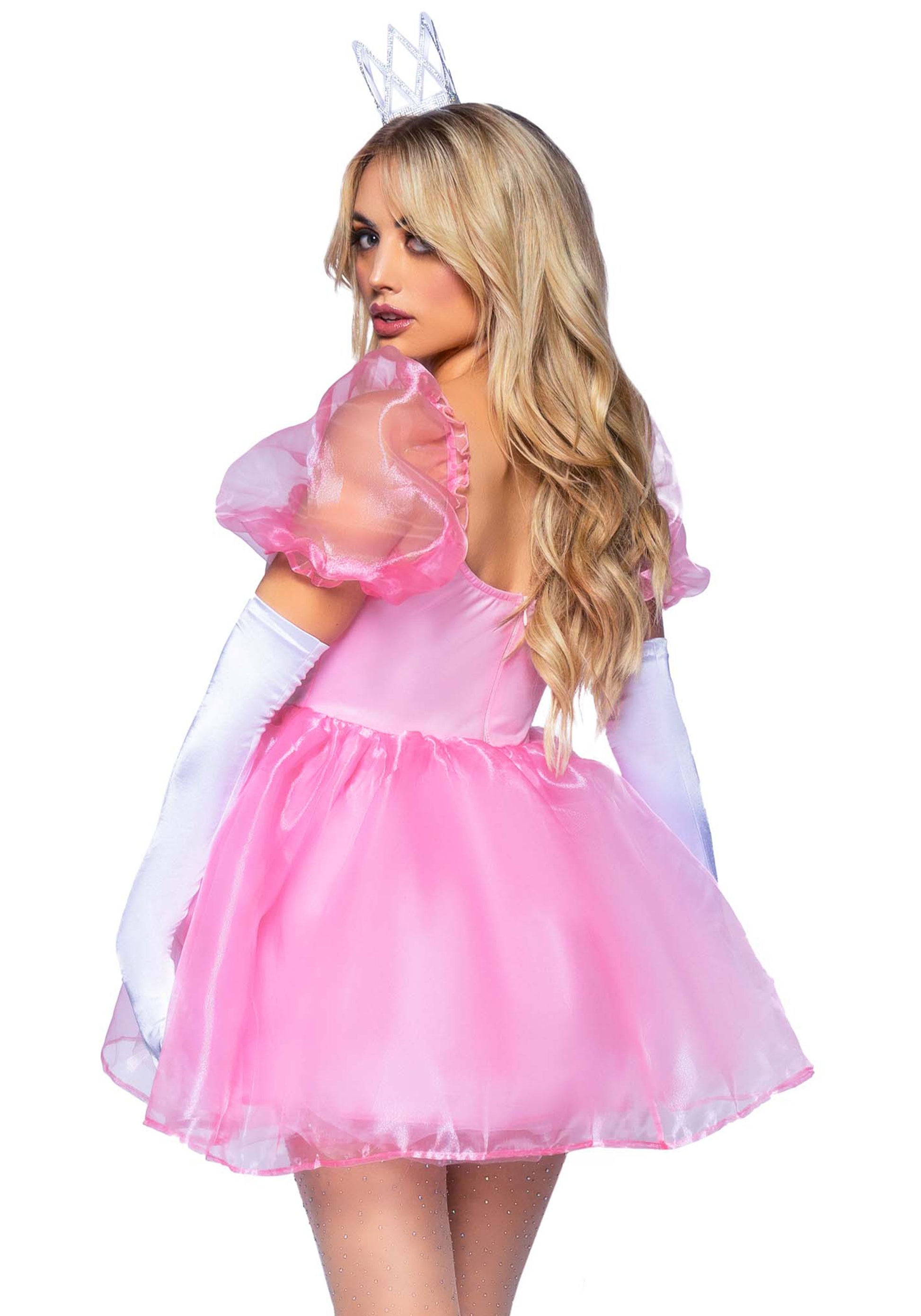 Leg Avenue 87105 Frosted organza babydoll dress