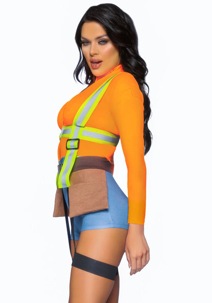 Leg Avenue 87108Construction Worker Romper