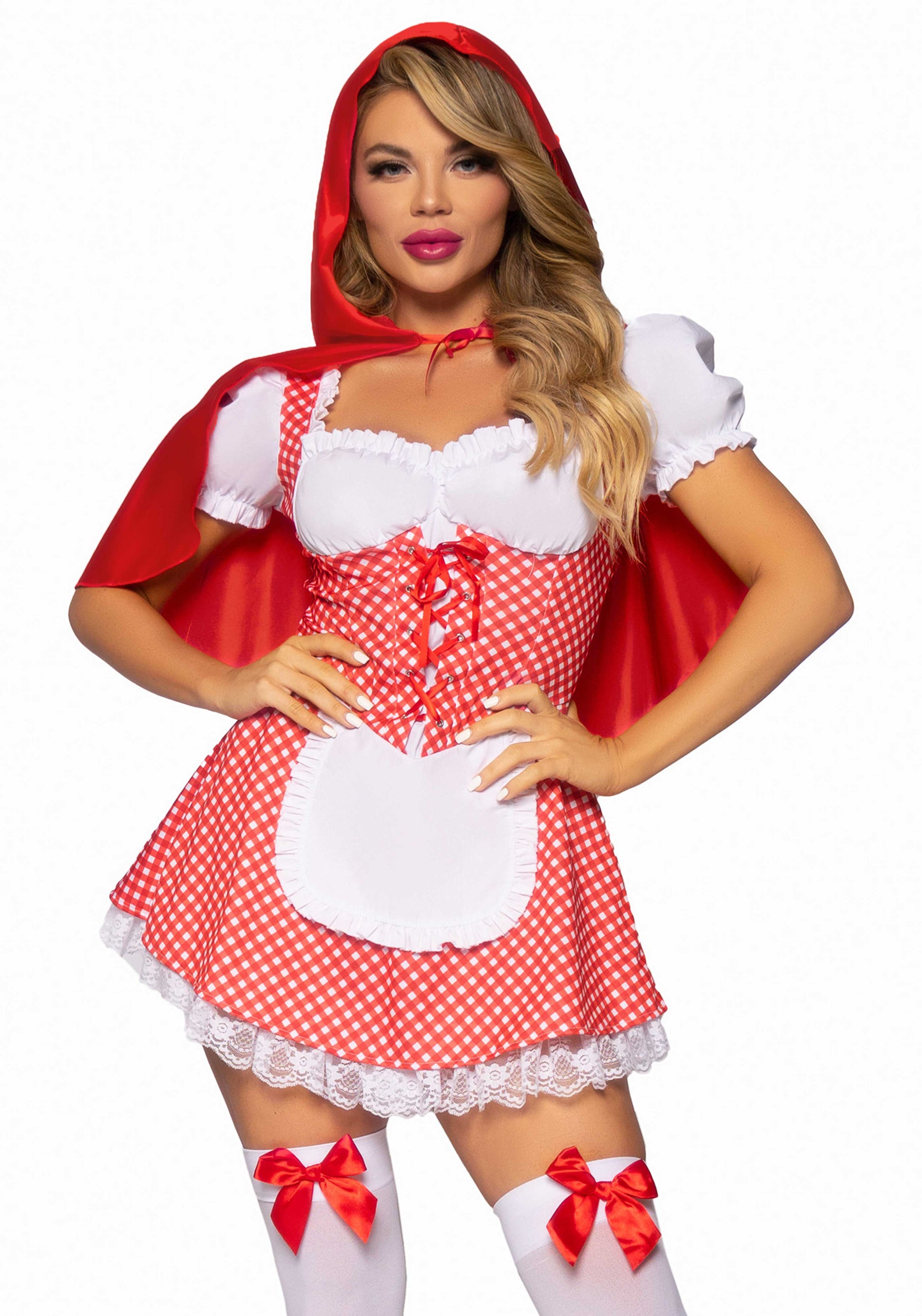 Leg Avenue 87119 Fairytale Miss Red