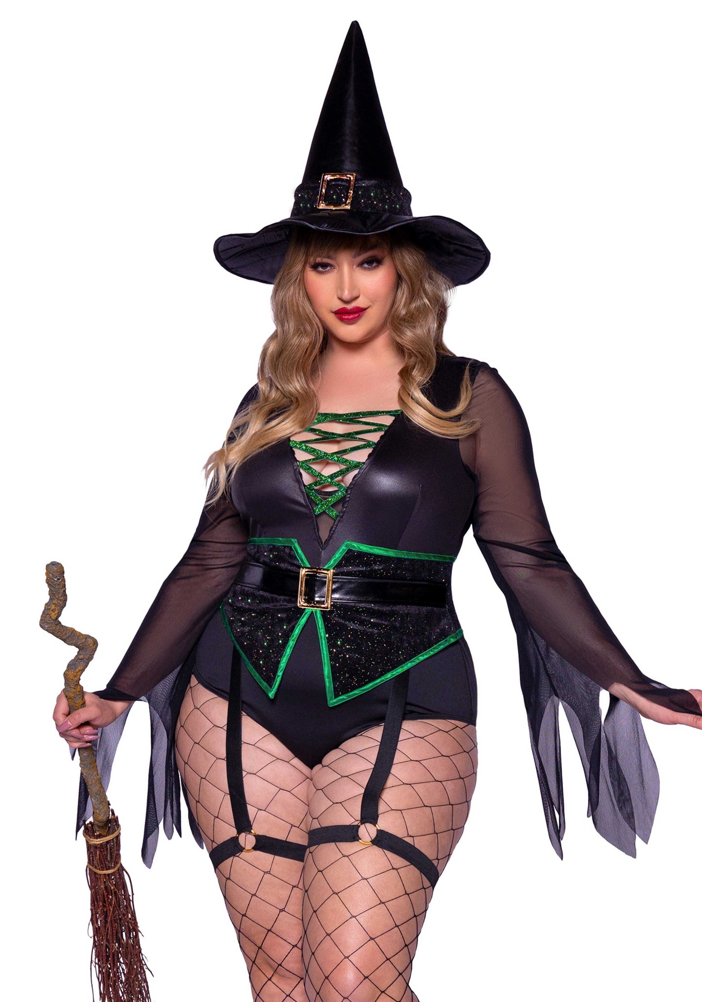 Leg Avenue 87148X Sexy Classic Witch Plus Size