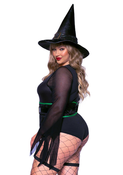 Leg Avenue 87148X Sexy Classic Witch Plus Size