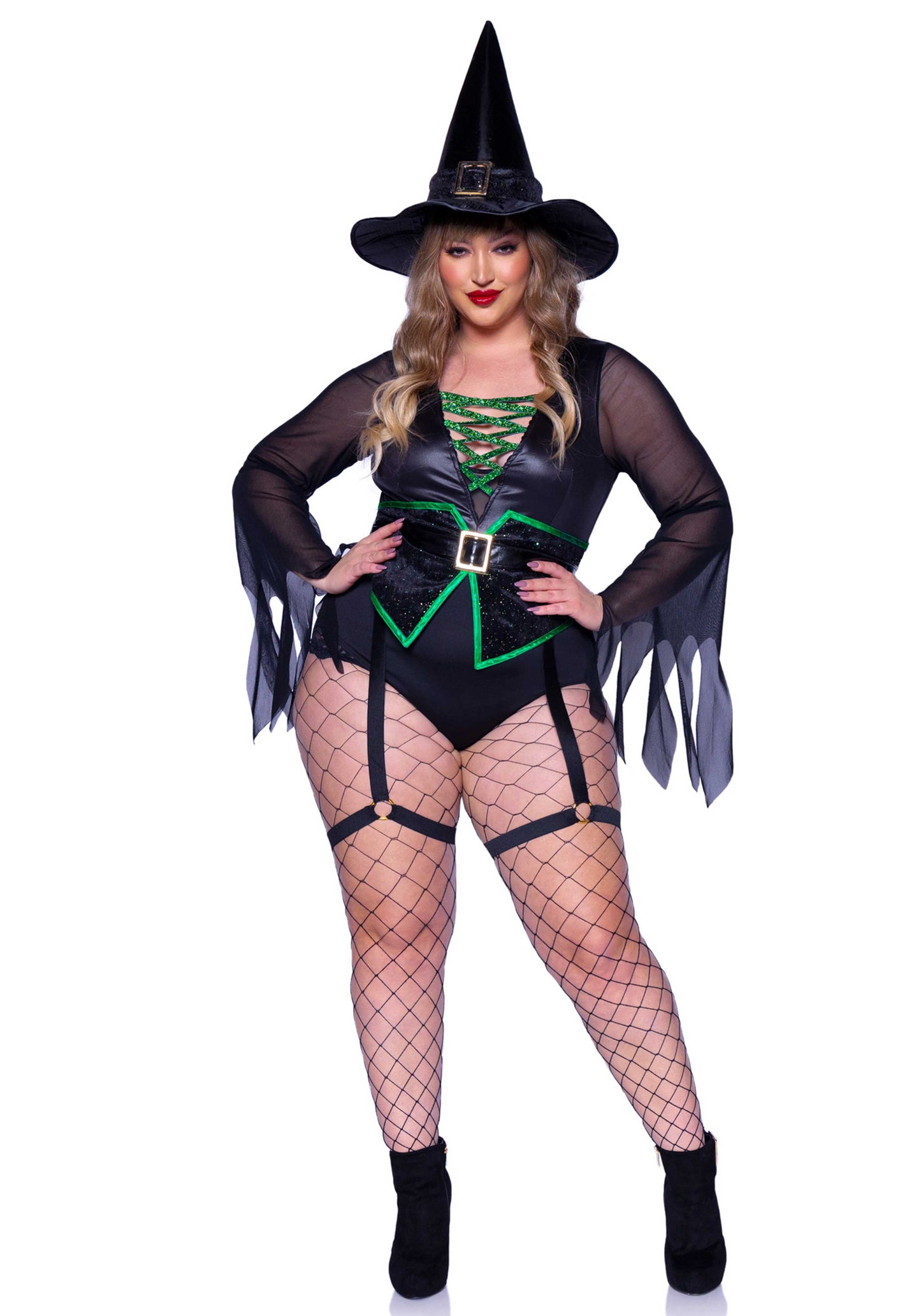 Leg Avenue 87148X Sexy Classic Witch Plus Size