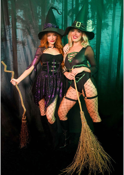 Sexy Classic Witch Bodysuit