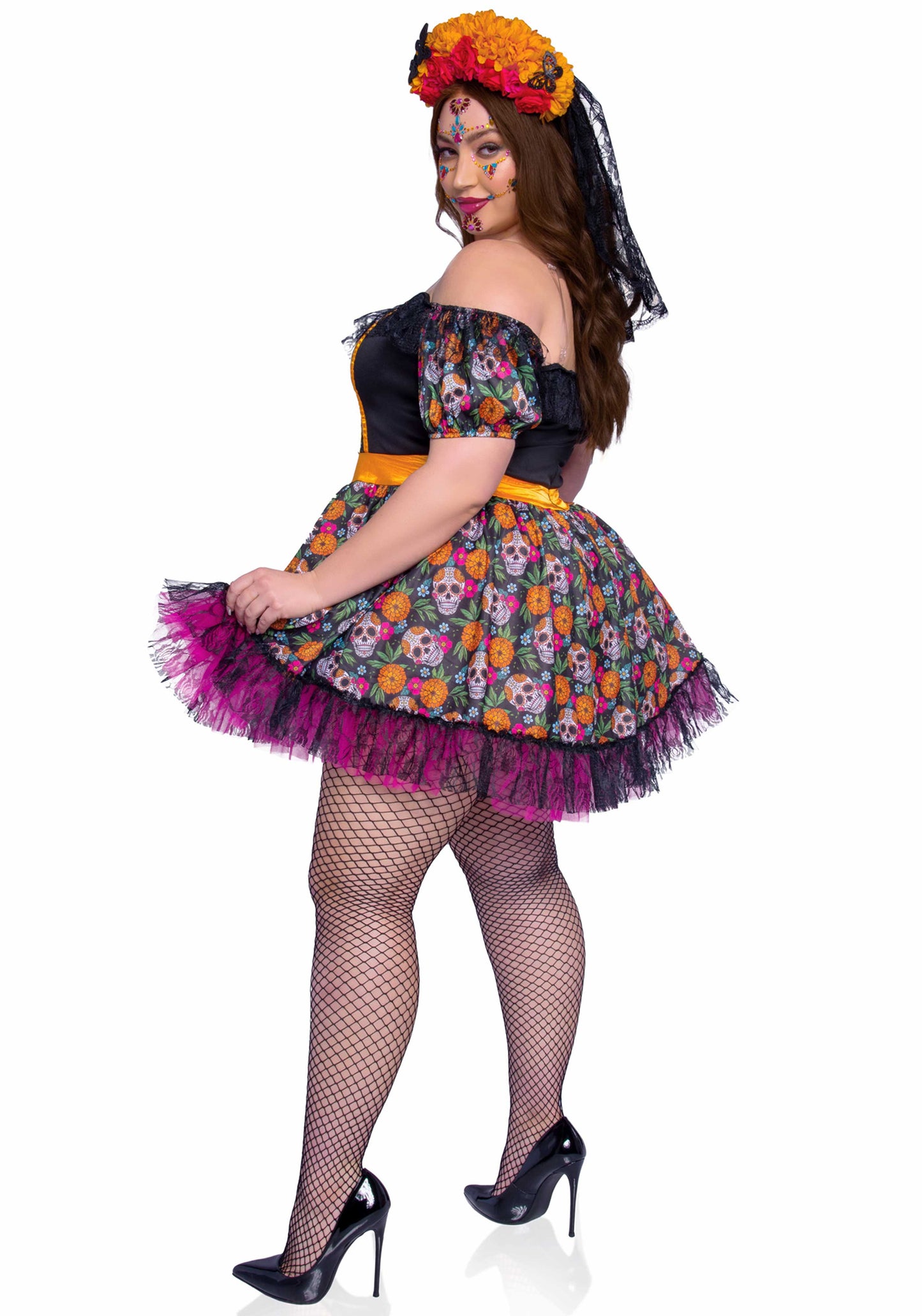 Leg Avenue 87153XMarigold Catrina Dress Plus Size