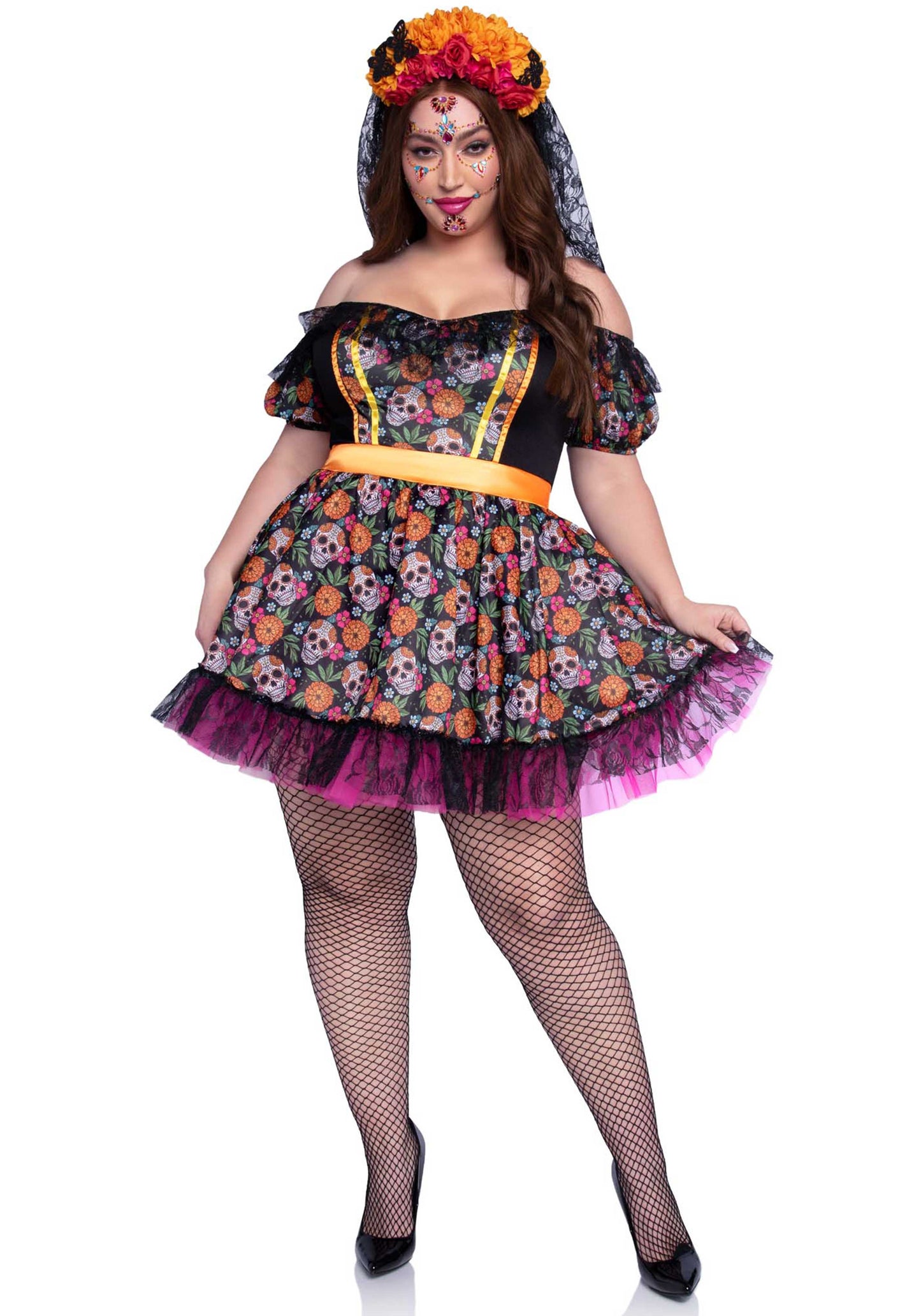 Leg Avenue 87153XMarigold Catrina Dress Plus Size