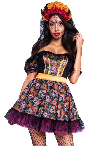 Leg Avenue 87153Marigold Catrina Dress