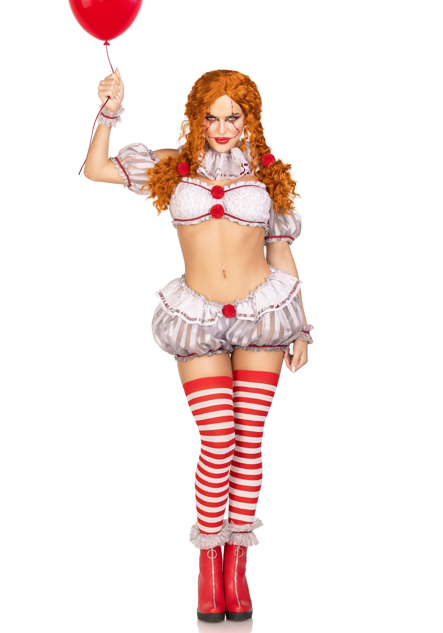 Deadly Darling Clown Top and Panty