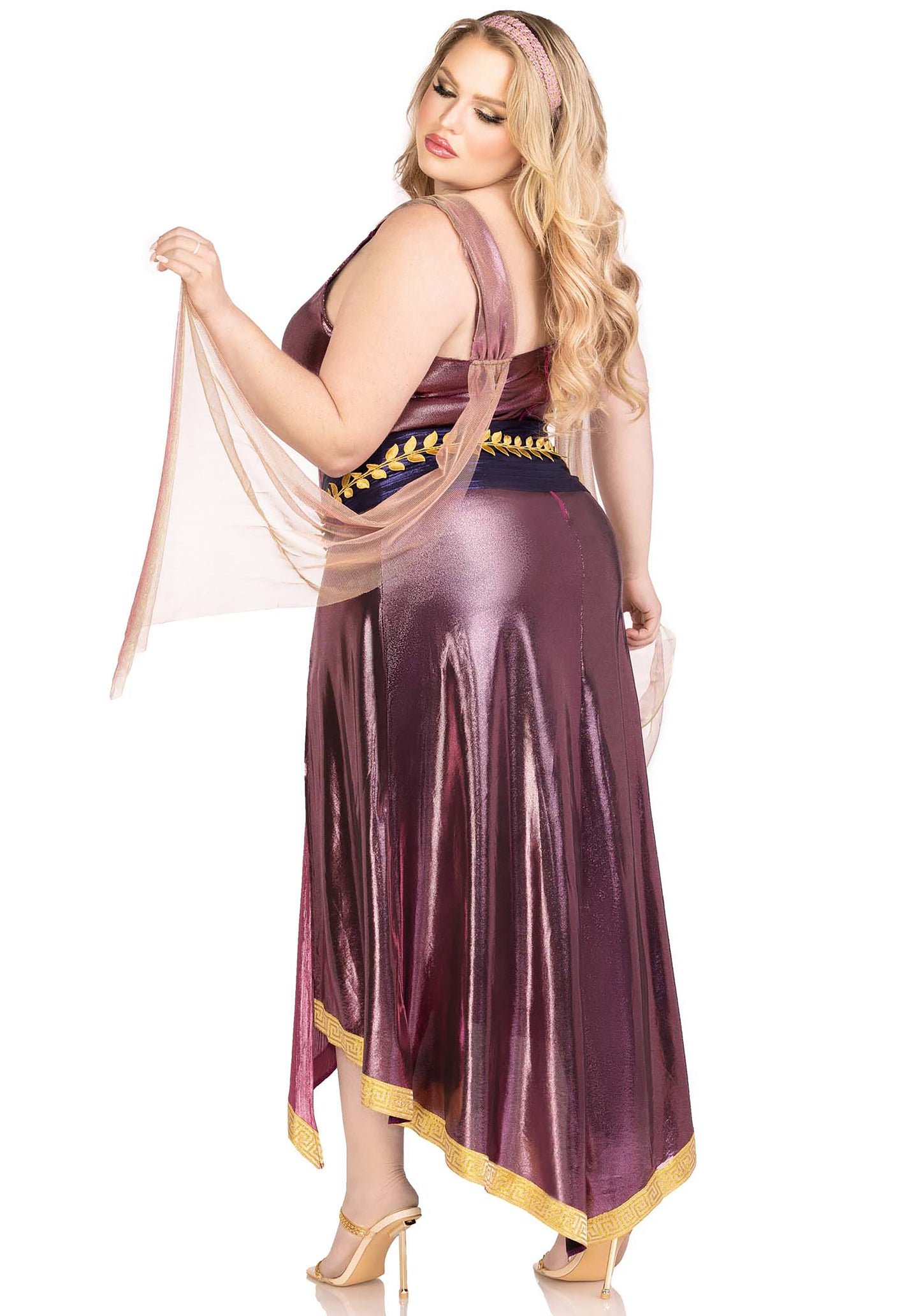 Plus Amethyst Goddess Dress