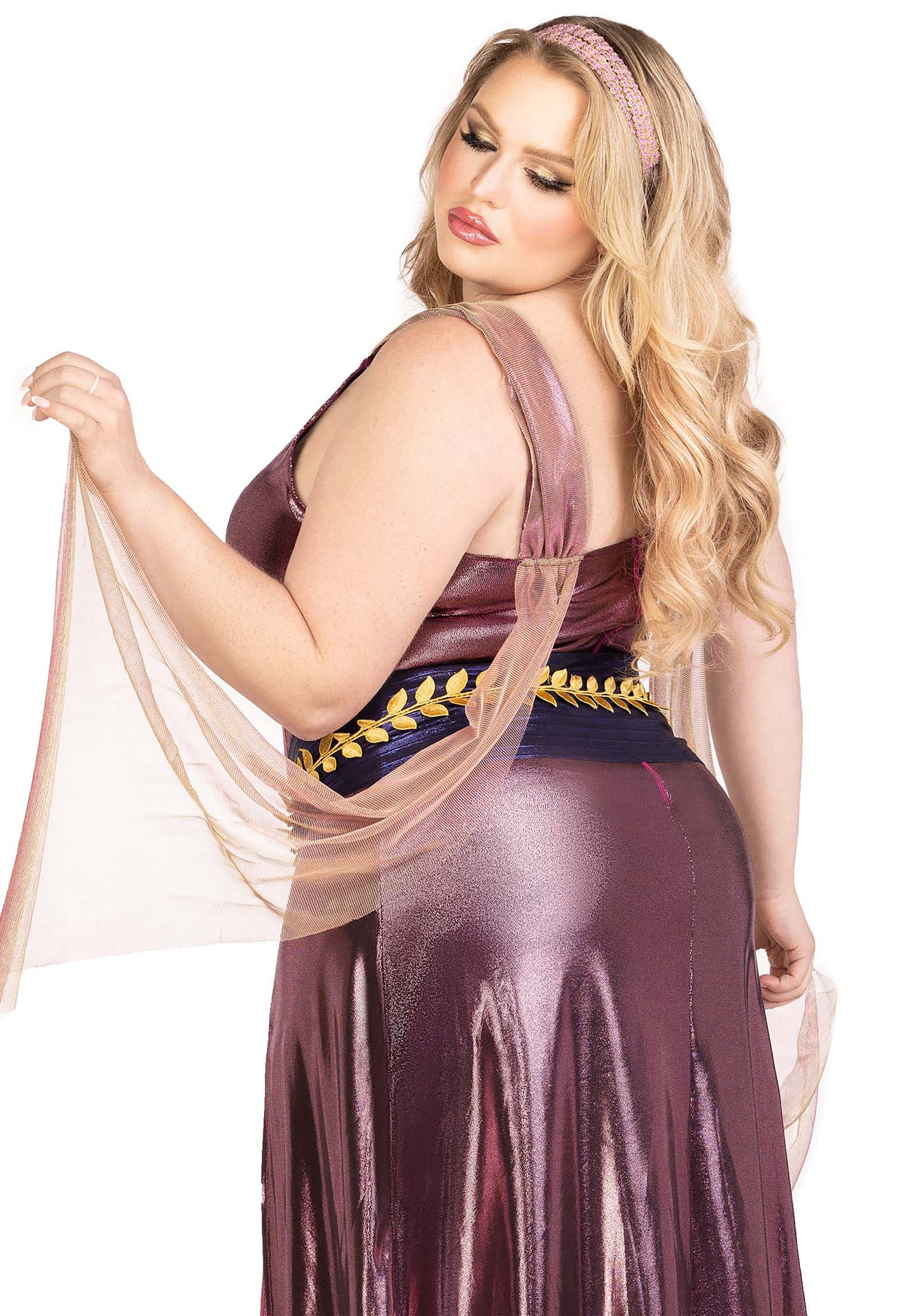 Plus Amethyst Goddess Dress