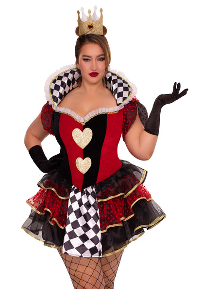 Plus Queen of Hearts Dress
