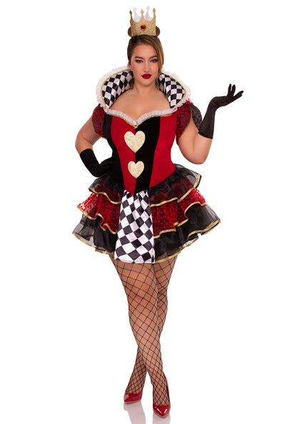 Plus Queen of Hearts Dress