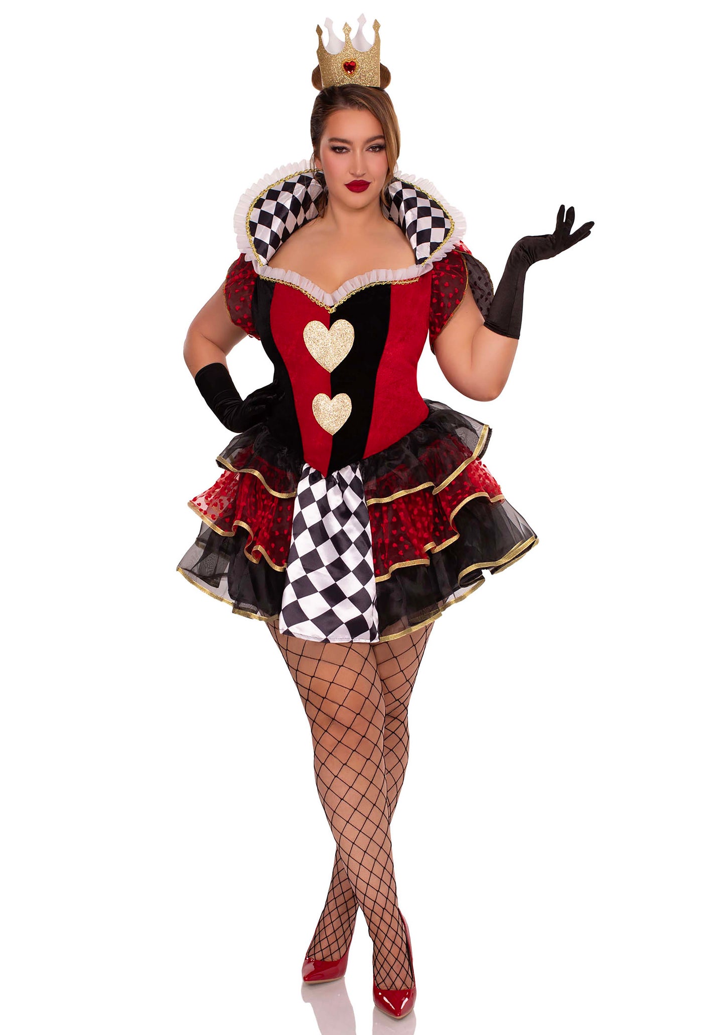 Plus Queen of Hearts Dress