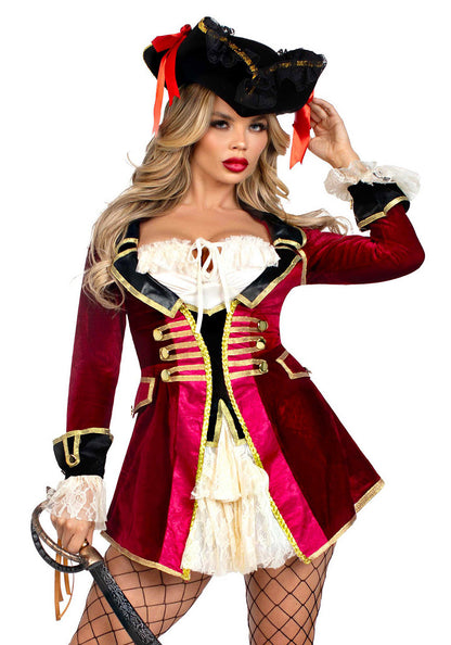 Captivating Pirate Captain Dress