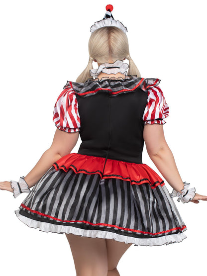 Plus Darling Harlequin Dress