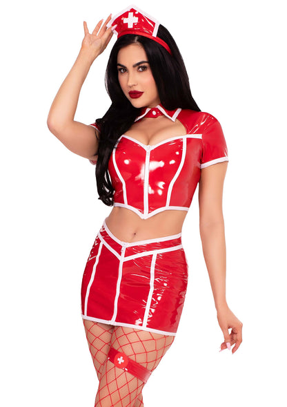 Red Alert Nurse Costume