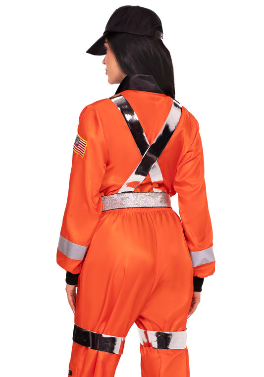 Cosmic Astronaut Zip-Up Jumpsuit
