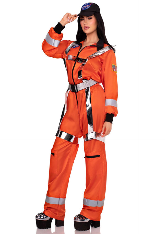 Cosmic Astronaut Zip-Up Jumpsuit