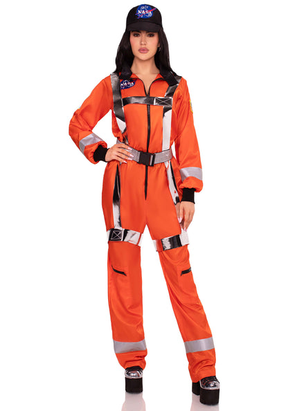 Cosmic Astronaut Zip-Up Jumpsuit