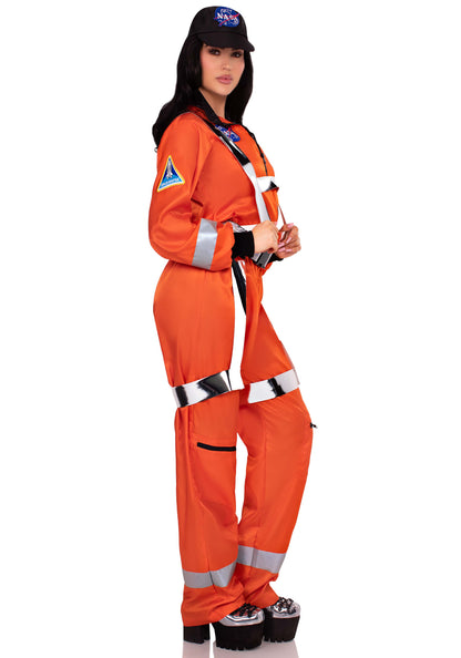 Cosmic Astronaut Zip-Up Jumpsuit
