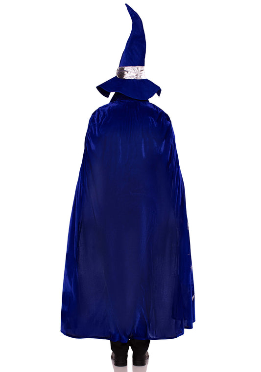 3 PC Wizard Kit, Cape, Hat and Beard