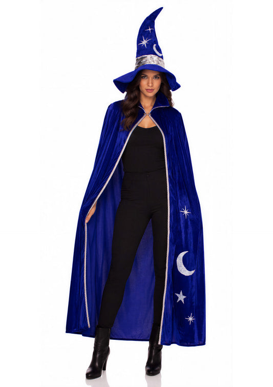 3 PC Wizard Kit, Cape, Hat and Beard