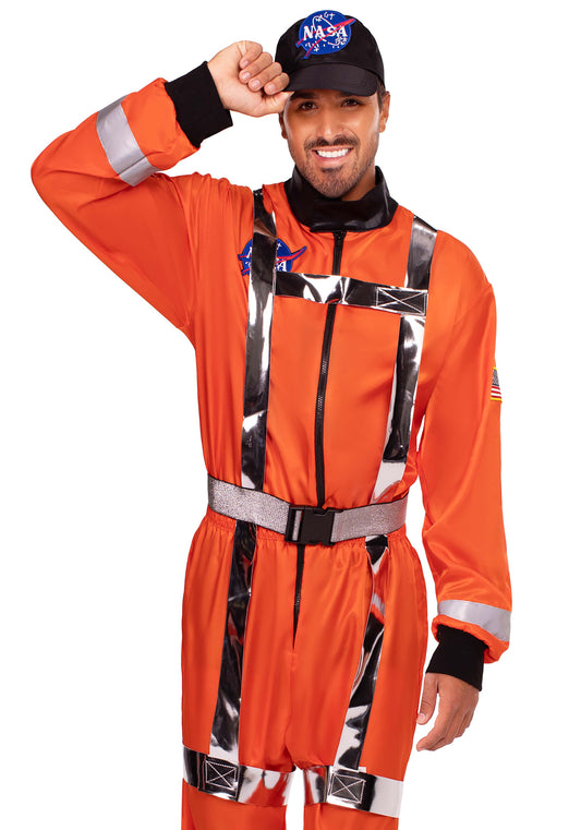 Cosmic Astronaut Zip-Up Jumpsuit