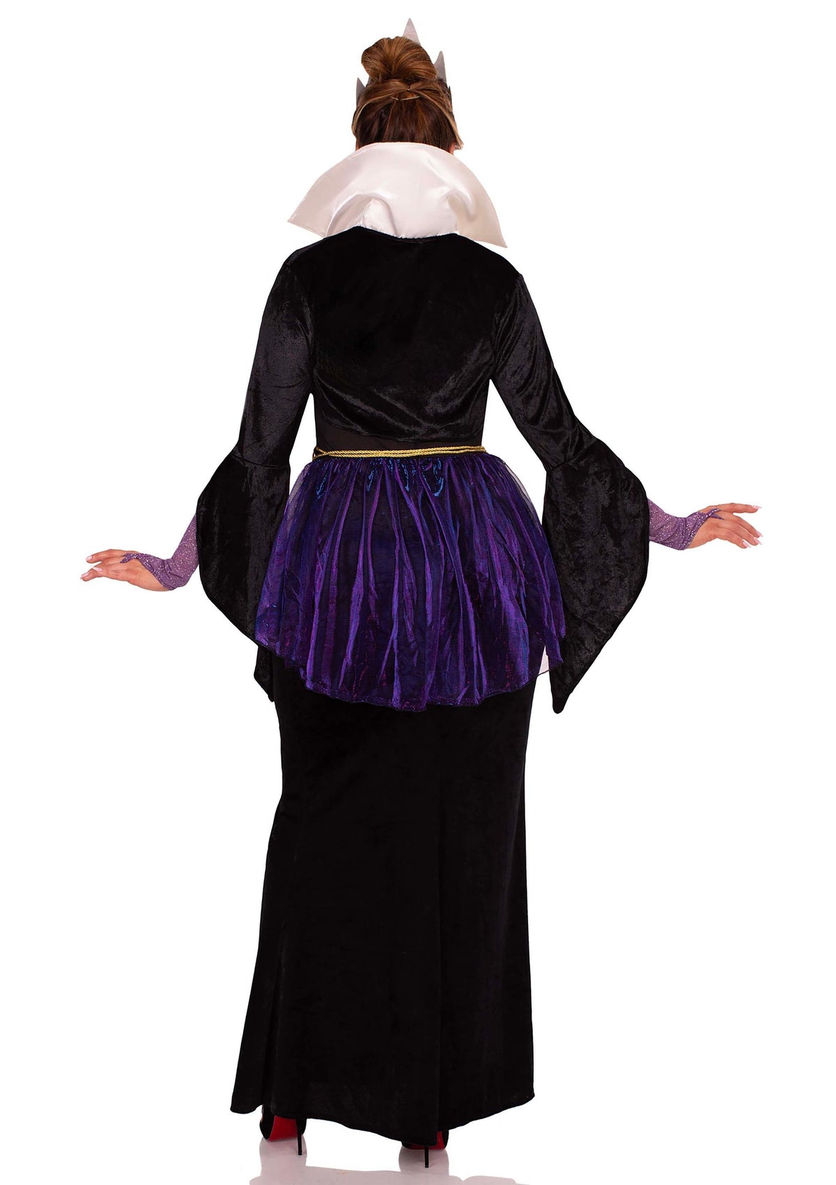 Evil Queen High-Slit Gown