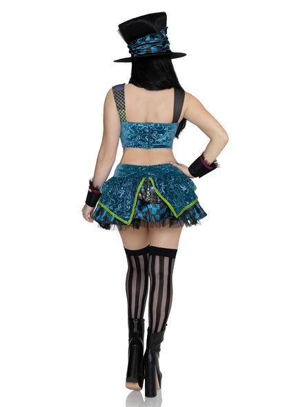 Darling Mad Hatter Top and Skirt