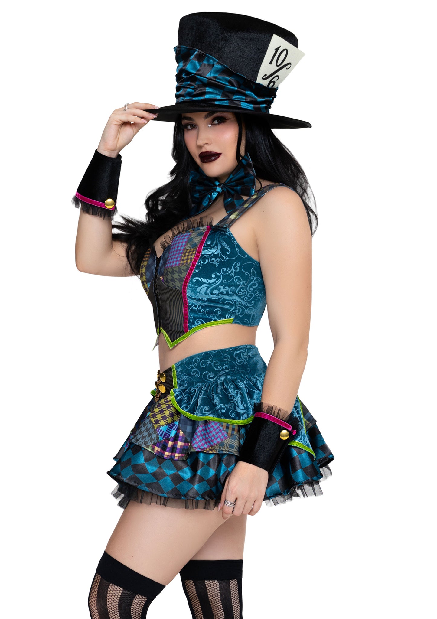 Darling Mad Hatter Top and Skirt