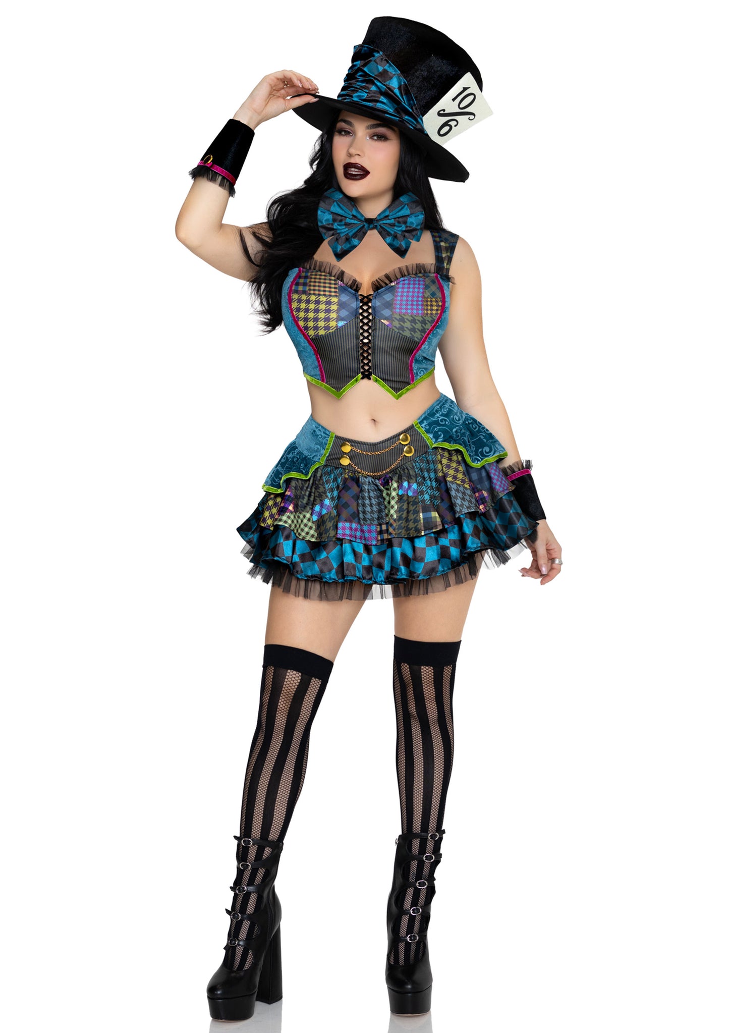 Darling Mad Hatter Top and Skirt