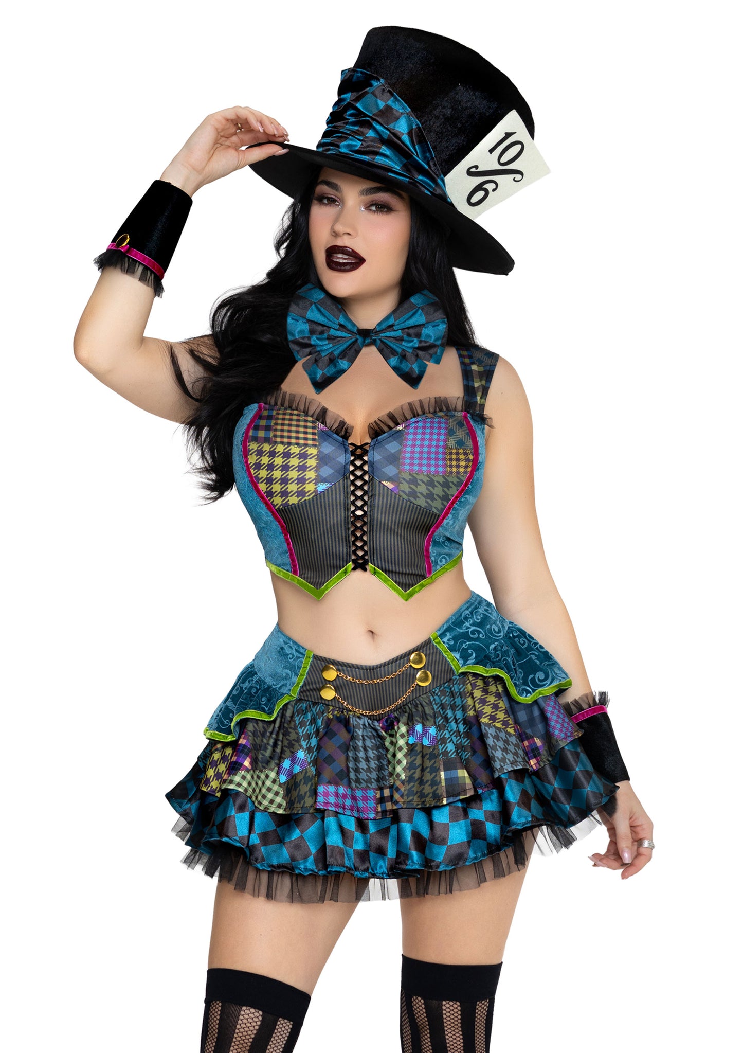 Darling Mad Hatter Top and Skirt