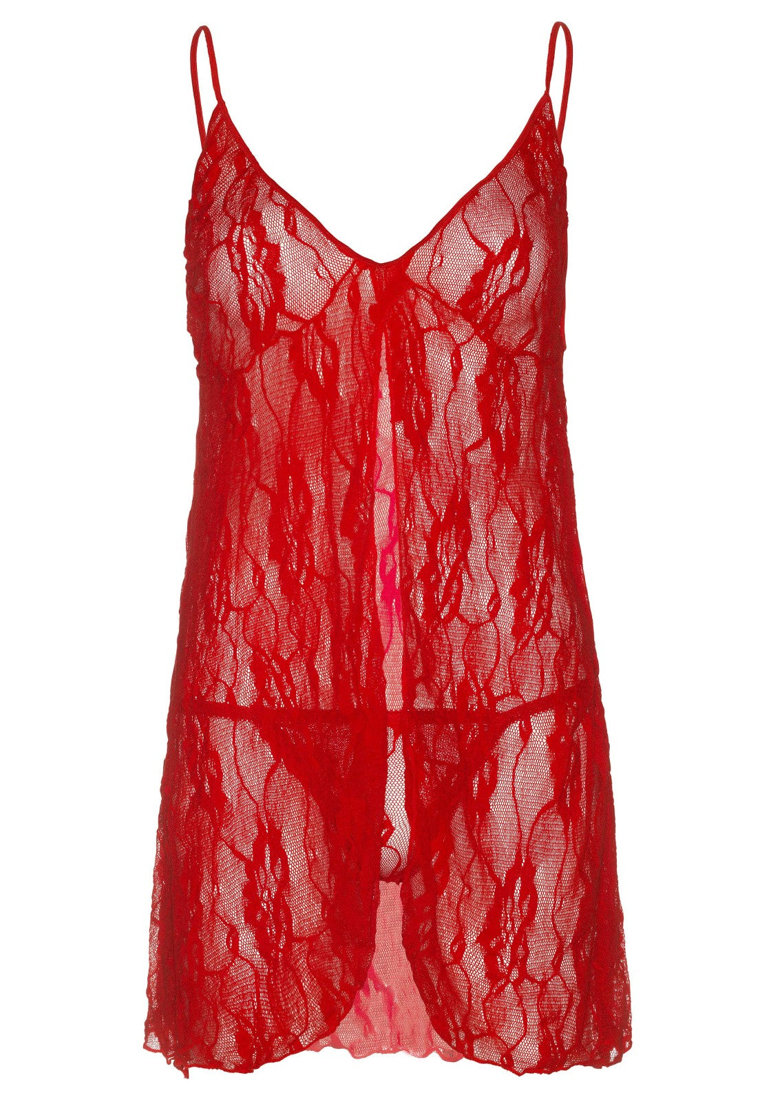 Leg Avenue 8782Q Rose Lace Babydoll