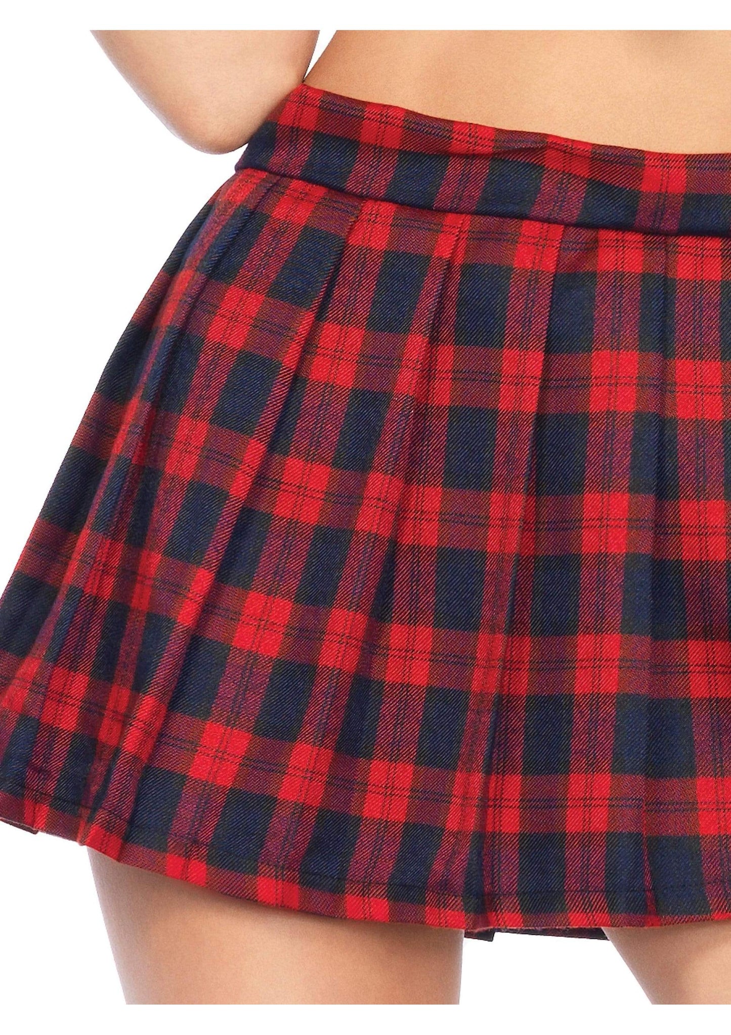 Classic School Girl Top and Skirt