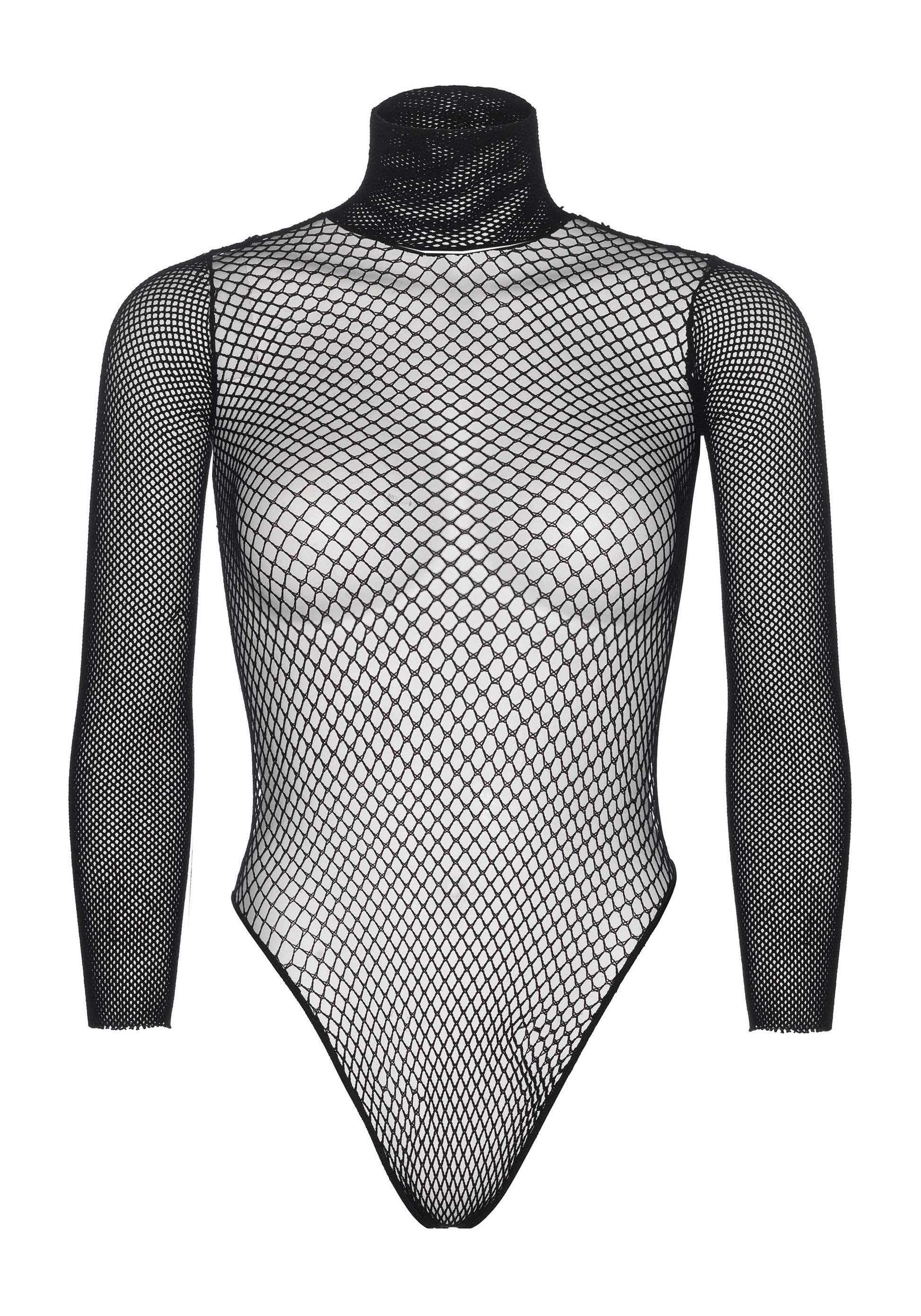 Leg Avenue 89211 Turtleneck fishnet teddy