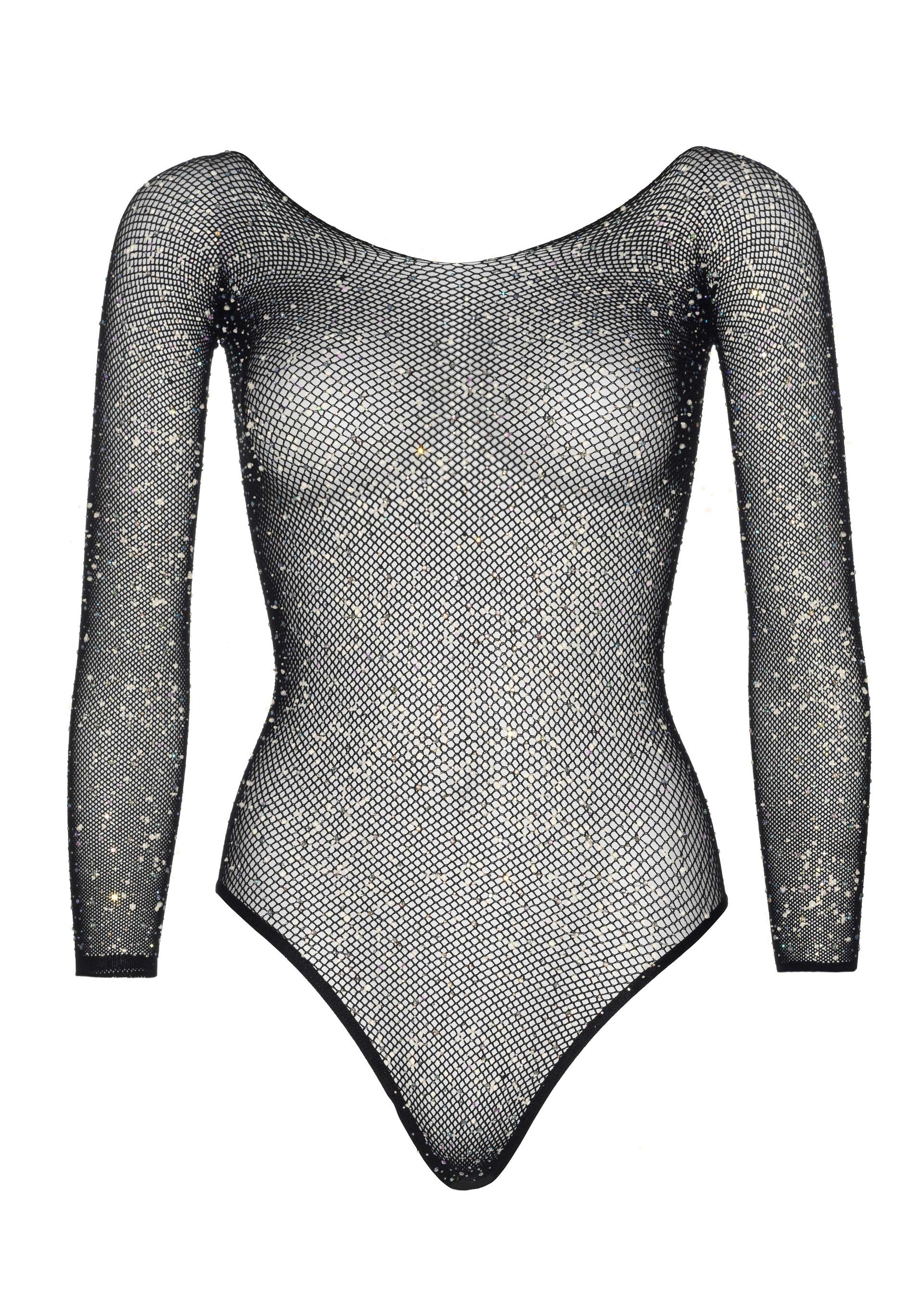 Leg Avenue 89231 Crystalized fishnet bodysuit