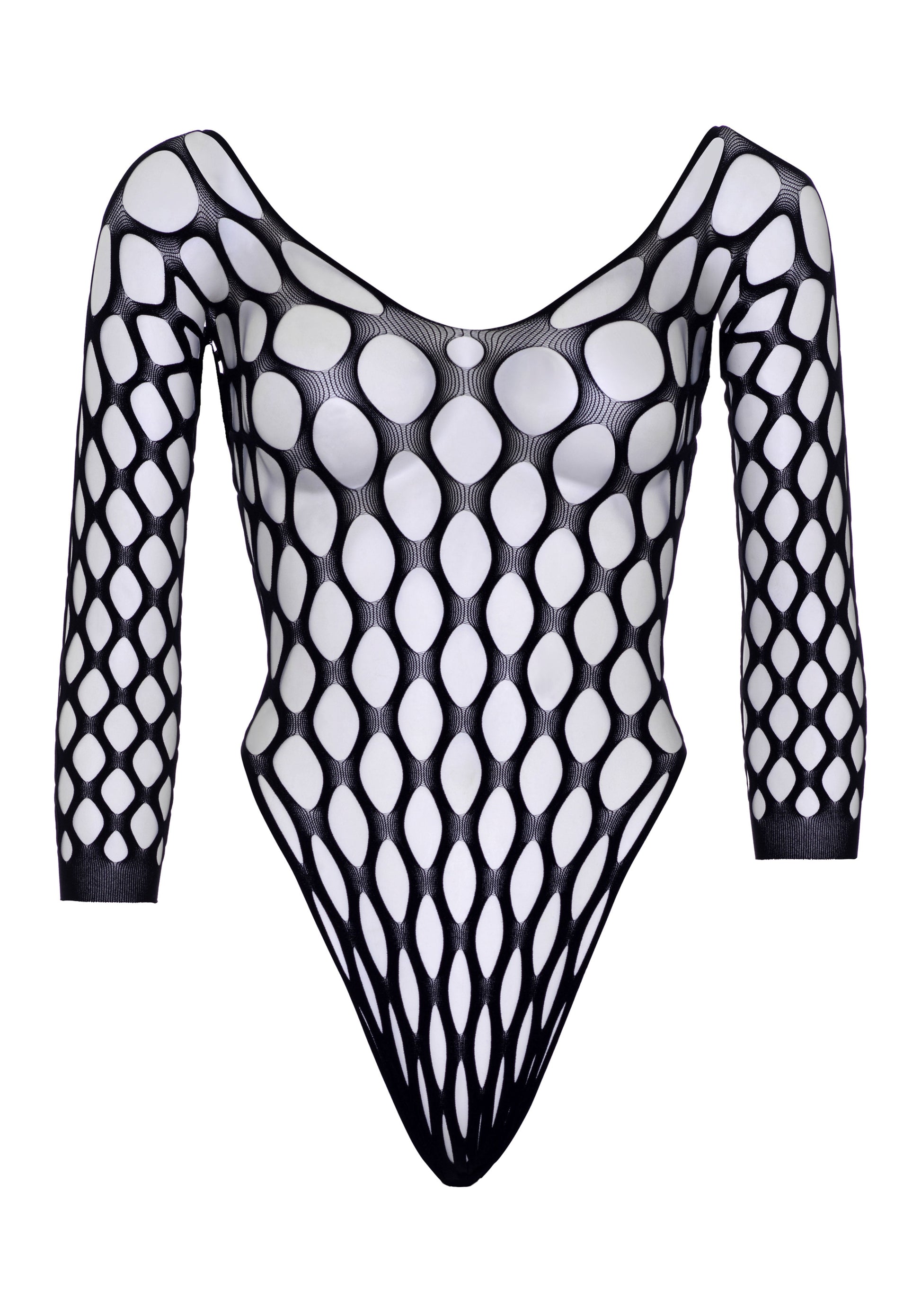 Leg Avenue 89252 Pothole net sleeve bodysuit